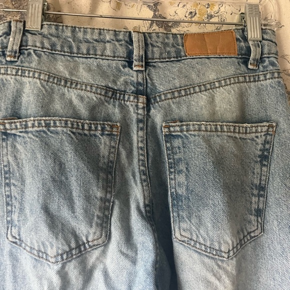 Stradivarius Blue Straight Leg Jeans - Picture 3 of 5